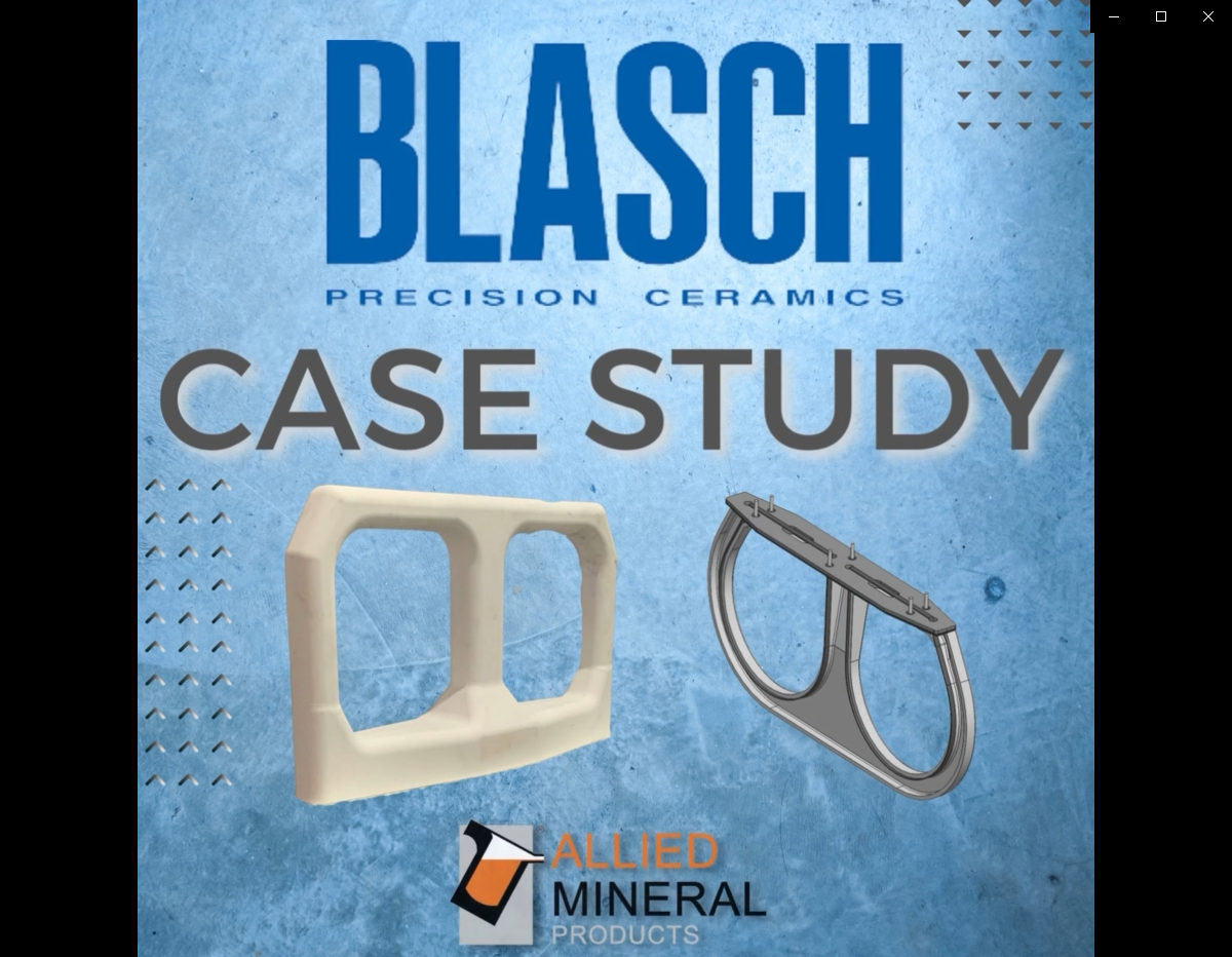 A video title card: Ceramic Product China & Allied Mineral Products Case Study