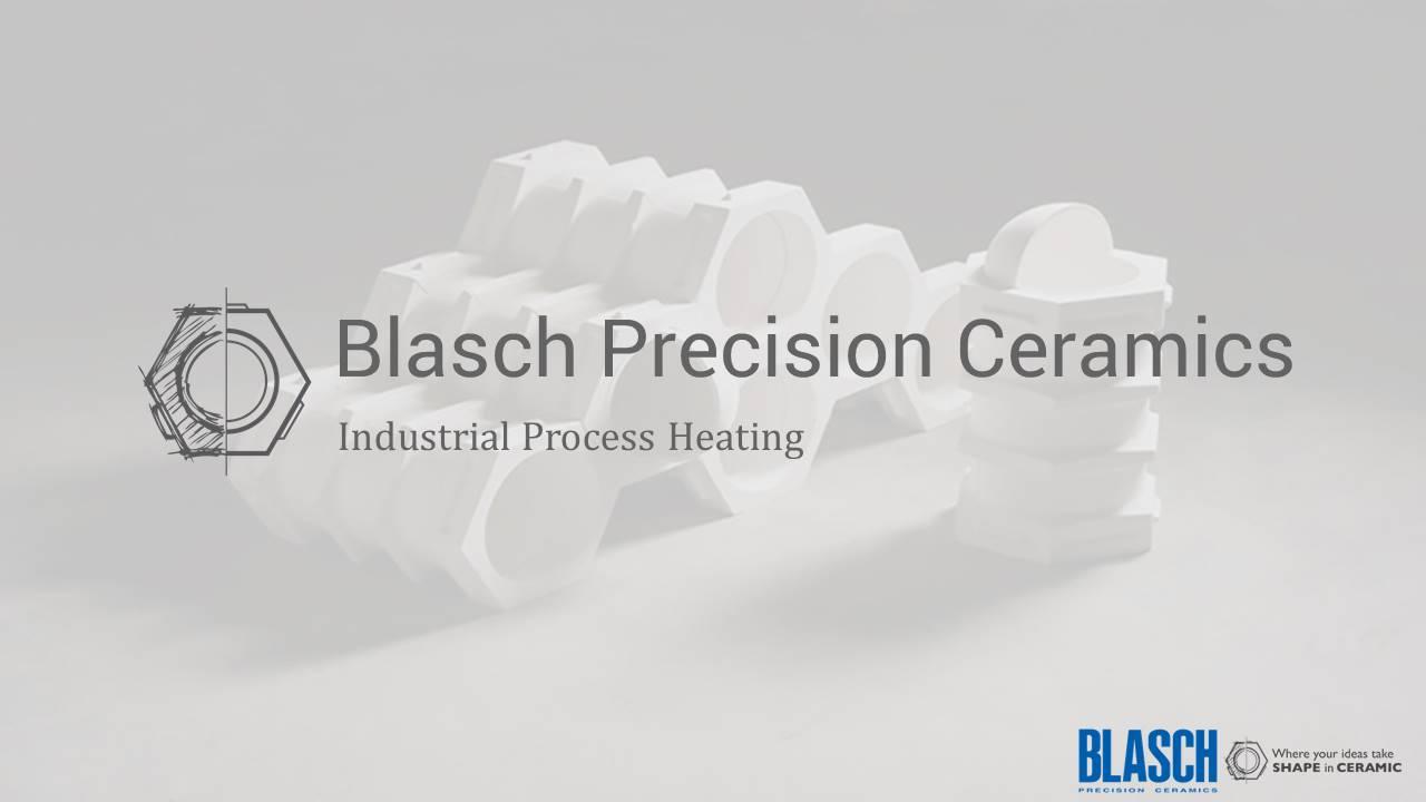 A video title card: Ceramic Product China - Industrial Process Heating.