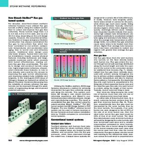 First page of "Improvements in Steam Methane Reforming" article.